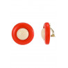 Zilla - Boucle d'oreille clip Orange