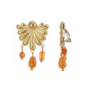 Zivit - Boucle d'oreille clip Orange