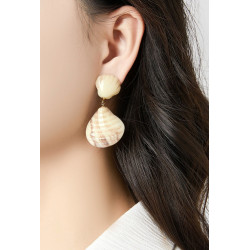 Nabla - Boucle d'oreille clip Bleue