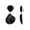 Nabla - Boucle d'oreille clip Noire