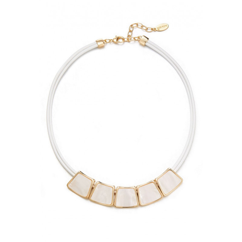 Bluma - Collier Blanc