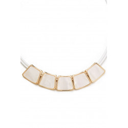 Bluma - Collier Blanc