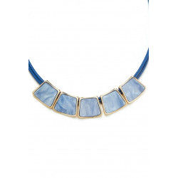 Bluma - Collier Bleu