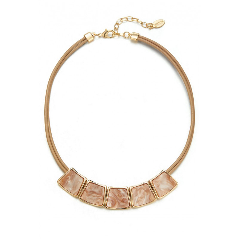 Bluma - Collier Taupe