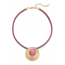 Bopha - Collier Fuchsia