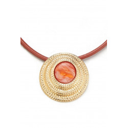 Bopha - Collier Orange
