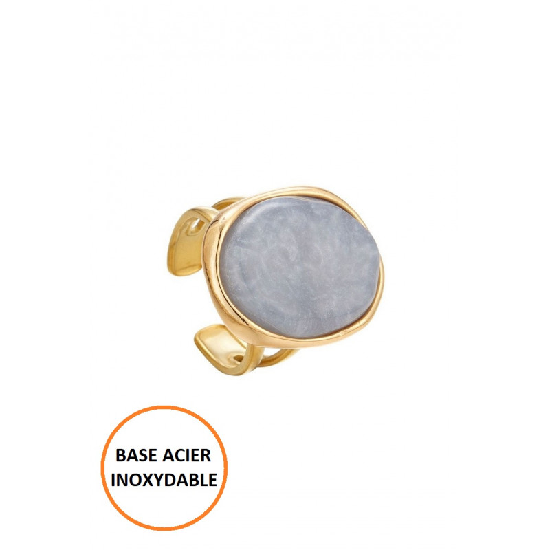 Bounana - Bague élastique Bleue