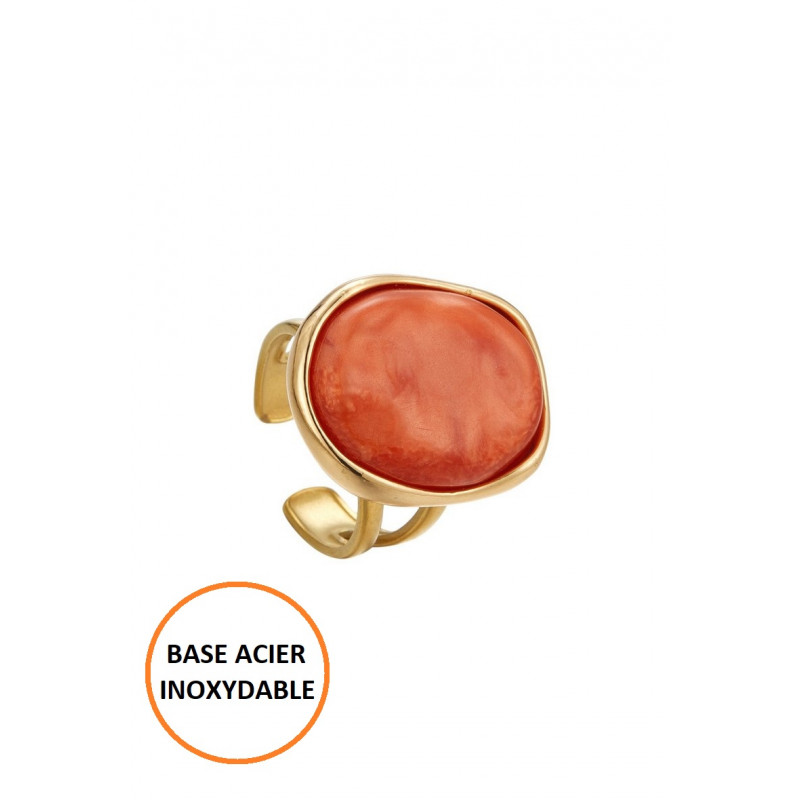 Bounana - Bague élastique Orange