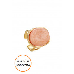 Bounana - Bague élastique Rose
