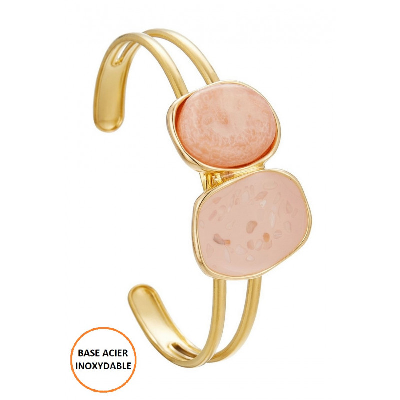 Bounana - Bracelet réglable Rose