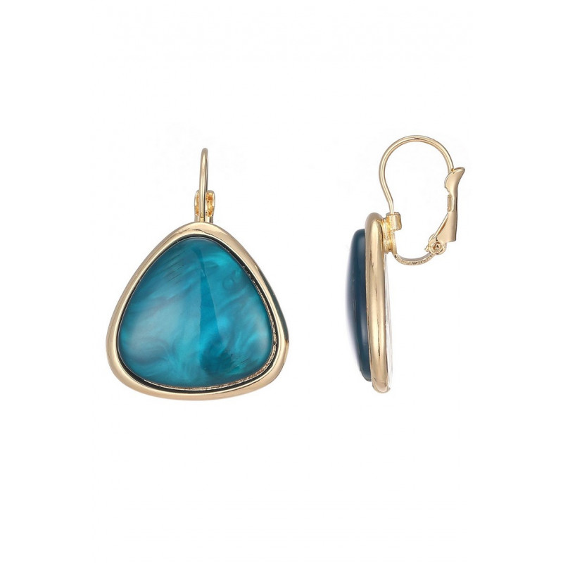 Bounena - Boucle d'oreille dormeuse Bleue