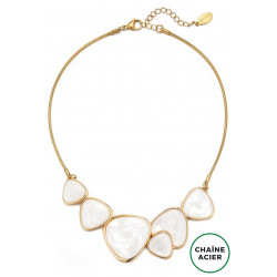 Bounena - Collier Blanc