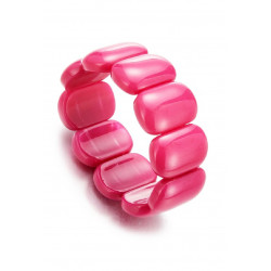 Thariya - Bracelet élastique Fuchsia