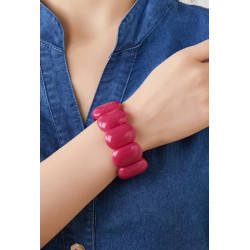 Thariya - Bracelet élastique Orange