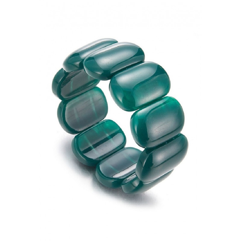 Thariya - Bracelet élastique Vert