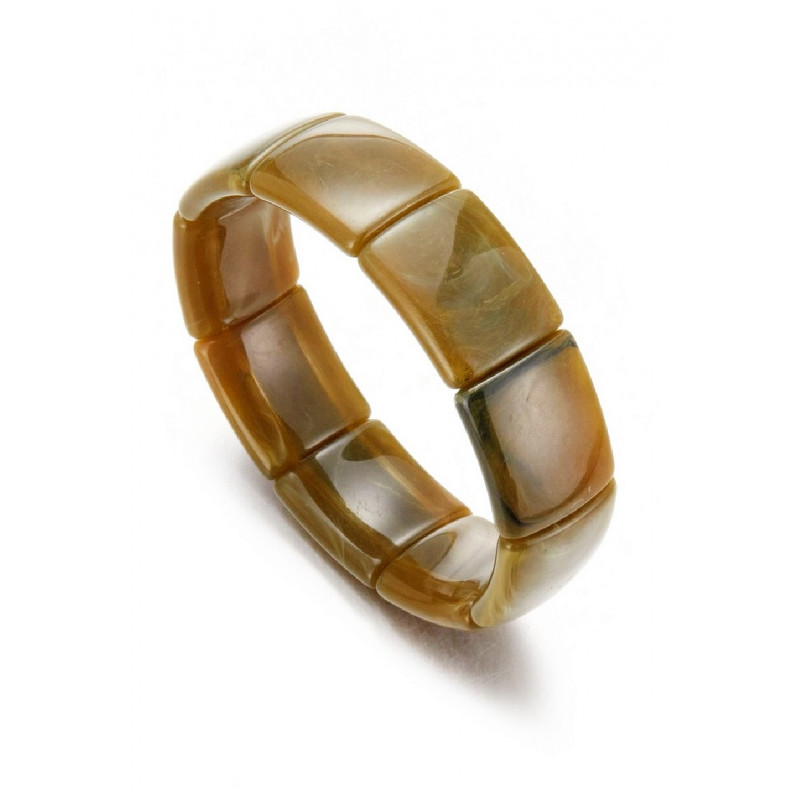 Tibre - Bracelet élastique Kaki