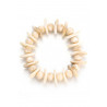 Taide - Bracelet élastique Blanc