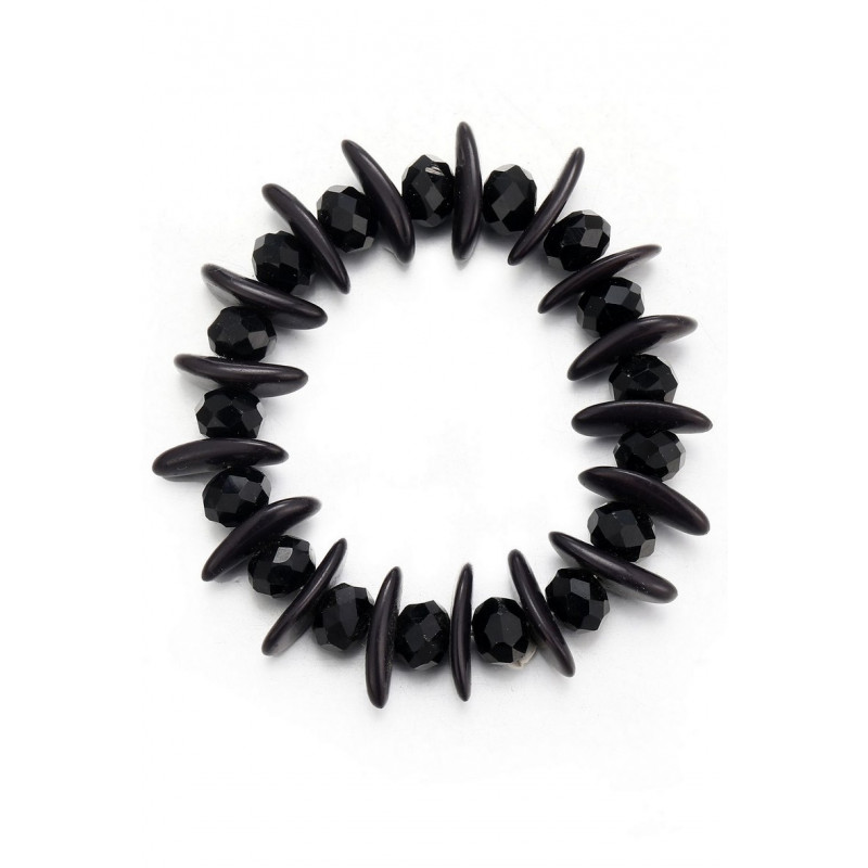 Taide - Bracelet élastique Noire