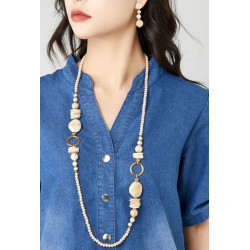 Taide - Sautoir Bleu