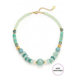 Tajeddigt - Collier Turquoise