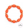 Tarnime - Bracelet élastique Orange