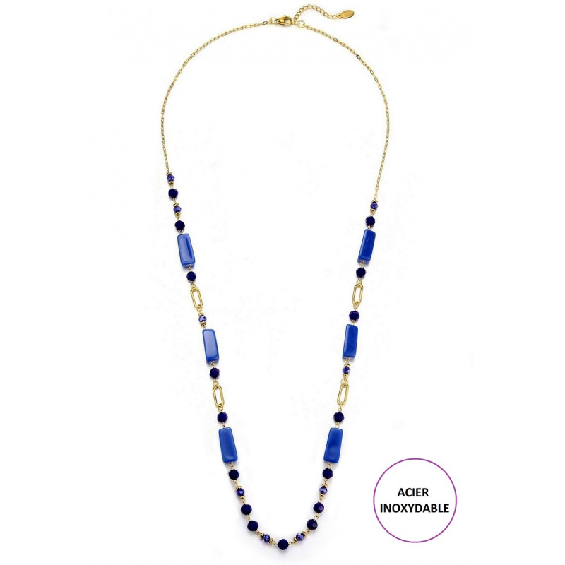 Terhi - Sautoir Bleu