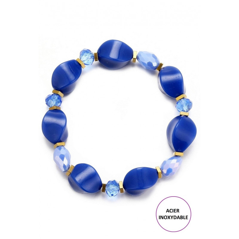Thema - Bracelet élastique Bleu