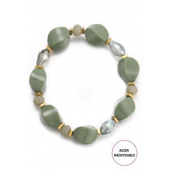 Thema - Bracelet élastique Vert