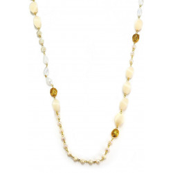 Thema - Sautoir Blanc