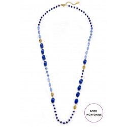 Thema - Sautoir Bleu