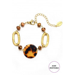 Tualenn - Bracelet acier...