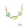 Tualenn - Collier Vert opaline