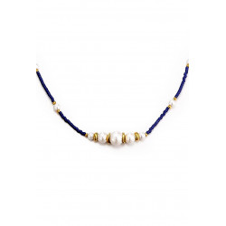 Talitha - Collier Bleu