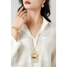 Ichra - sautoir Doré