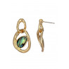 Ignacia - Boucle d'oreille tige Abalone