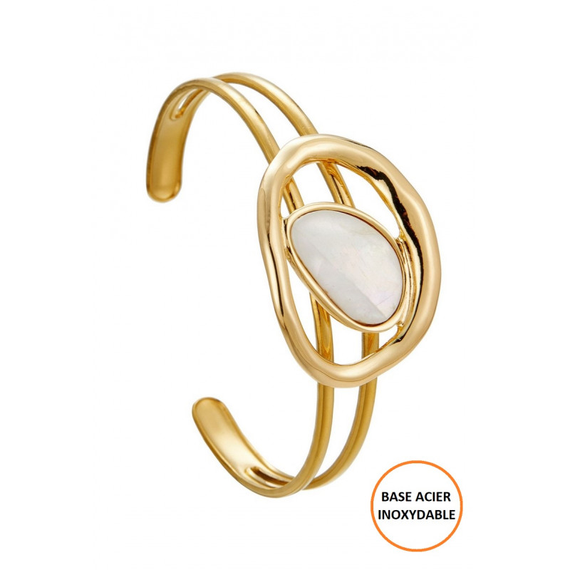 Ignacia - Bracelet réglable Blanc