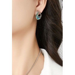 Ikhlas - Boucle d'oreille tige Dorée