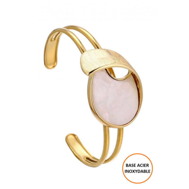 Ikhlas - Bracelet réglable Doré