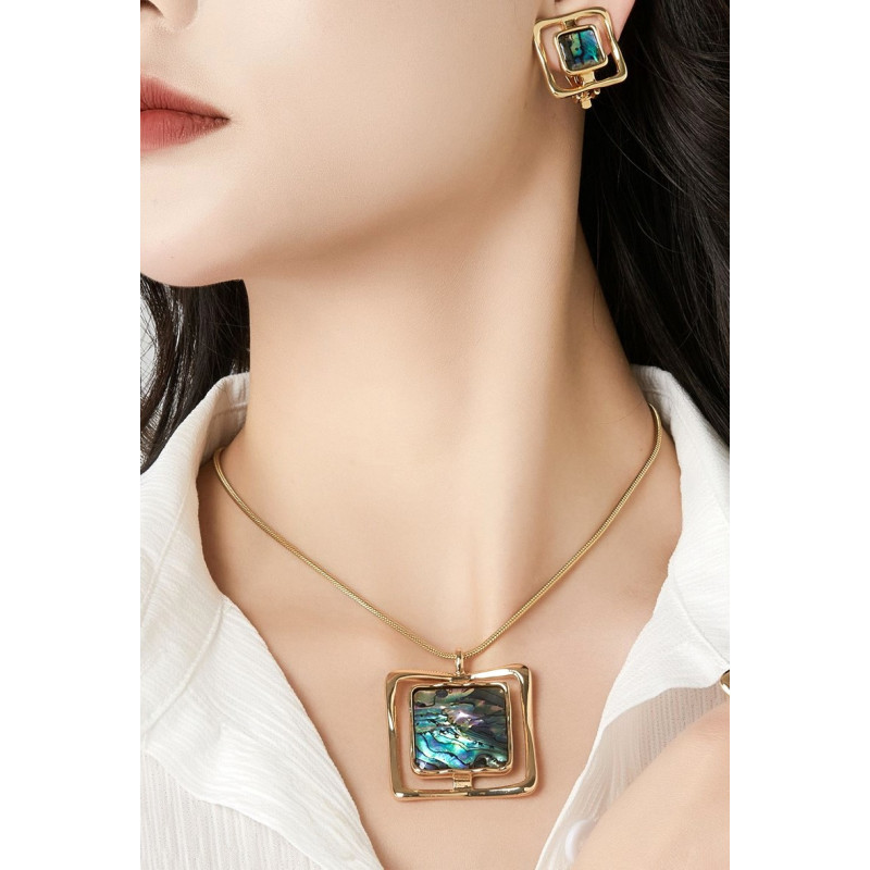 Illona - Collier Abalone