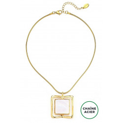 Illona - Collier Blanc