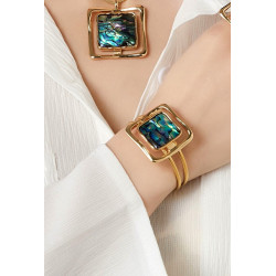 Illona - Bracelet réglable Noir