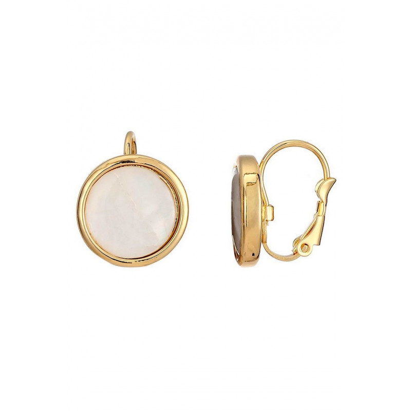 Ightina - Boucle d'oreille dormeuse Dorée