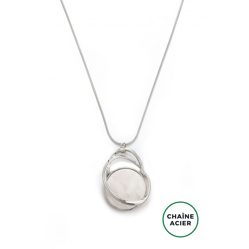 Ightina - Sautoir Argenté