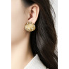 Zrinka - Boucle d'oreille clip Dorée