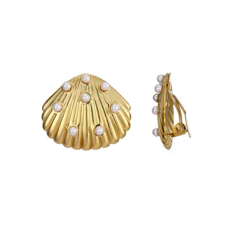 Zrinka - Boucle d'oreille clip Dorée