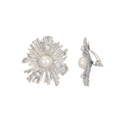 Zoya - Boucle d'oreille clip Argentée