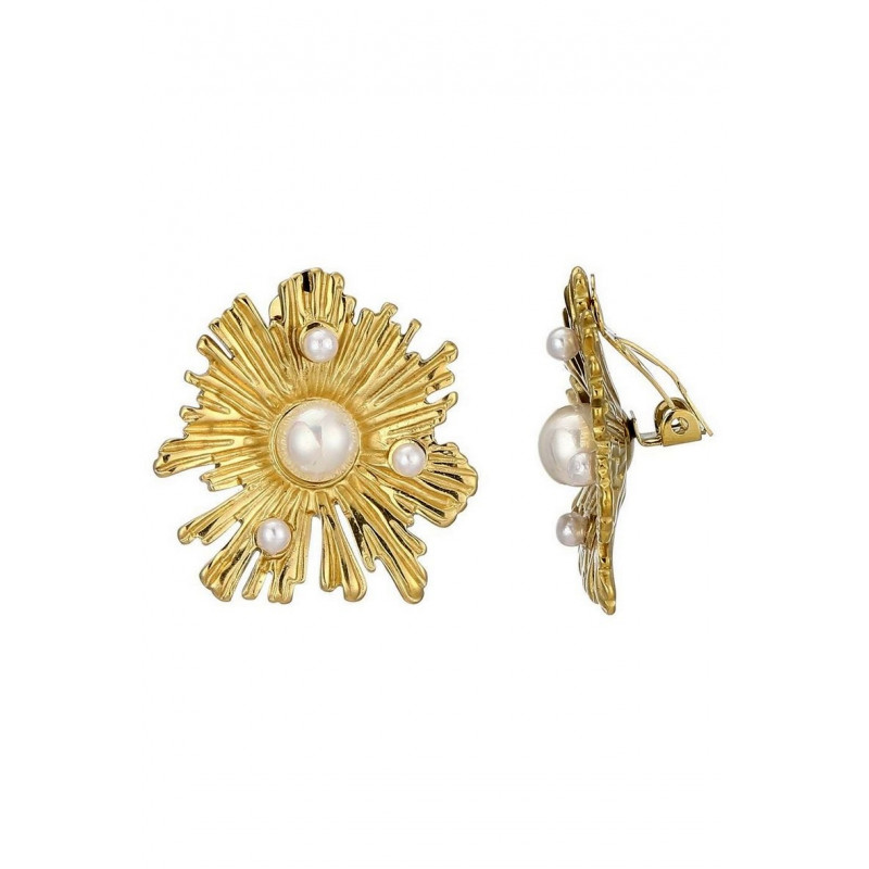 Zoya - Boucle d'oreille clip Dorée
