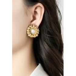 Zorka - Boucle d'oreille clip Argentée