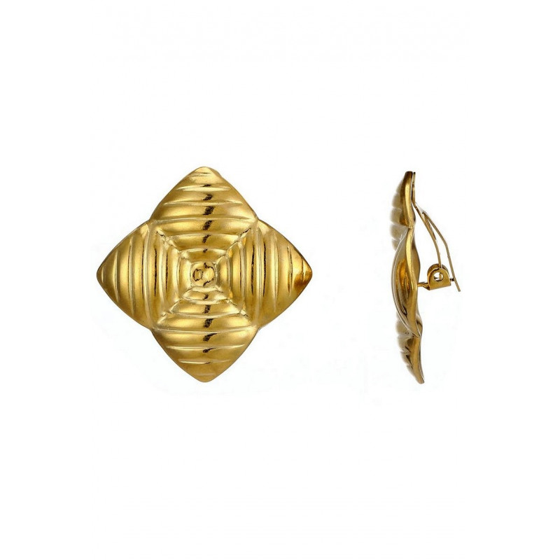 Zorione - Boucle d'oreille clip Dorée