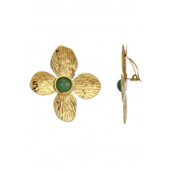 Zinnia - Boucle d'oreille...